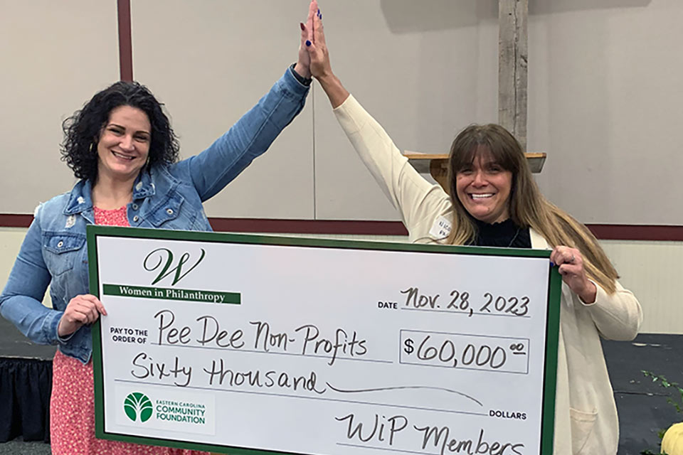 Women in Philanthropy Grant to the Foster Care Clothing Closet